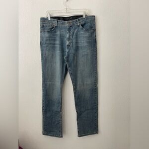 Wrangler Men's Slim Fit Light Blue Jeans